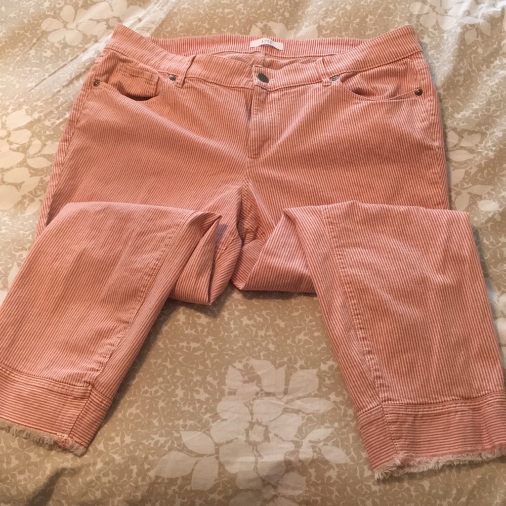 Seersucker jeans